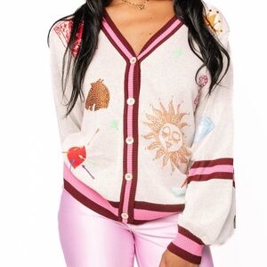 Queen of Sparkles Icon Cardigan